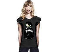 Fight Like A Girl Womens Continental Rolled Sleeve T-Shirt Small