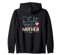 Fight Like A Mother Citations Mom Sweat à Capuche