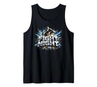 Fight Night Kickboxing Nak Muay Thai Boxing Fighter Cadeau Débardeur