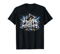Fight Night Kickboxing Nak Muay Thai Boxing Fighter Cadeau T-Shirt