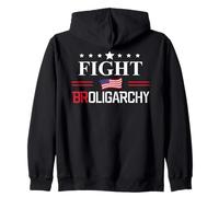 Fight Oligarchy Resist Fascism No Kings Anti Fascism Protest Sweat à Capuche
