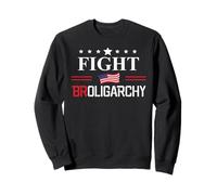 Fight Oligarchy Resist Fascism No Kings Anti Fascism Protest Sweatshirt