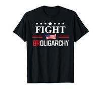 Fight Oligarchy Resist Fascism No Kings Anti Fascism Protest T-Shirt