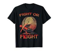 Fight Or Flight Kiwi Oiseau Motif Humour Ratite de T-Shirt
