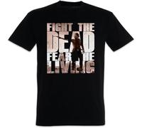 Fight The Dead Fear The Living II Men T-Shirt Black M