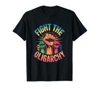 Fight the Oligarchy Anti-Oligarchy Protest T-Shirt