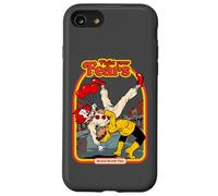 Fight Your Fears Clown Rétro Parodie Humour Décalé Coque pour iPhone SE (2020) / 7/8