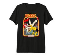 Fight Your Fears Clown Rétro Parodie Humour Décalé T-Shirt Haut de Gamme