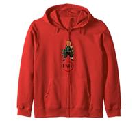 Fighter Fafo Hunter Illustration Novelty Graphic Designs Sweat à Capuche