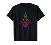 Fighter Jet Aircraft Pilot Aviation Design T-Shirt