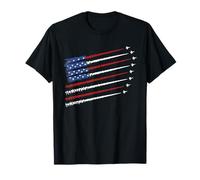 Fighter Jet Military Boys Statehood Commémoration T-Shirt