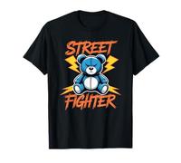 Fighter Teddy Bear Cool Bears Hip Hop Streetwear Coloré T-Shirt