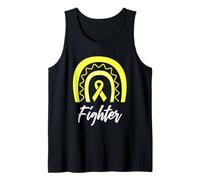 Fighter Warrior Ruban Jaune Sensibilisation à l'endométriose Débardeur