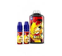 FighterX 32000 Puff Remplissable Rechargeable 00mg Sans Nicotine 1000 mAh Uraken (Double Fraise)
