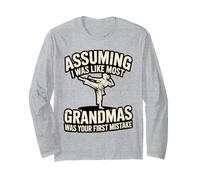 Fighting Grandma Karaté Citation Hapkido Manche Longue