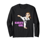 Fighting Karateka - Mignonne Fille de karaté Manche Longue