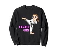 Fighting Karateka - Mignonne Fille de karaté Sweatshirt