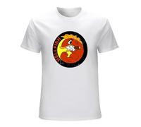 Fighting Tee Flying Hellfish Sport Logo Short Sleeve Men's T Shirt New Men White 3XL