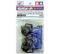 Fighting Tire And Wheel Set (Spiral Fin) Dangun Racers Grade-Up Parts