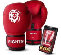 FIGHTR® Gants de Boxe pour Enfant avec Meilleur Ajustement pour Une Protection maximale | Junior garçons et Filles | pour Boxe, MMA, Muay Thai, Kickboxing et Arts Martiaux 04 06 oz | Sac de Transport
