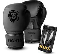 FIGHTR® Gants de Boxe pour Enfant avec Meilleur Ajustement pour Une Protection maximale | Junior garçons et Filles | pour Boxe, MMA, Muay Thai, Kickboxing et Arts Martiaux 04 06 oz | Sac de Transport