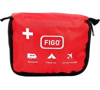 Figo Kit de premier secours en nylon Rouge 15 x 12 x 4 cm 38 pièces