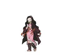FiGPiN Classic : Demon Slayer - Nezuko Kamado (1211) (édition limitée à 750 pièces), Zinc, Sans pierre précieuse