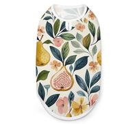 Figs and Pears Chemise pour chien à séchage rapide respirant T-shirt doux et extensible sans manches pour chien XL