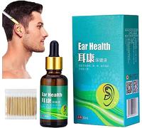 Figskey Elixir PureHear Goutte Auriculaire Biologique, Soulagement des Acouphènes et Douleurs d'Oreille, 1 Pièce