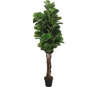 Figuier artificiel 134 feuilles 120 cm vert