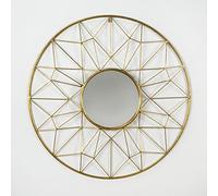 FIGURA 12X12X33 METAL DORADO/NEGRO