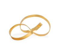 FIGURA 12X9X9 METAL DORADO