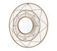 FIGURA 20X20X20 METAL DORADO