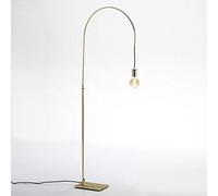 FIGURA 31X10X61 CERAMICA MARRON/METAL NEGRO