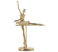 FIGURA BAILARINA DORADA 24X11X37CM