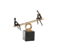 FIGURA RESINA METAL 27X9X27,5 PERSONAS COLUMPIO