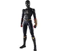 Bandai - Tamashii Marvel Spider-Man Black & Gold Suit (Set spécial) - No Way Home