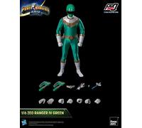 Figure 1/6 Power Rangers ZEO Ranger IV Green 96990