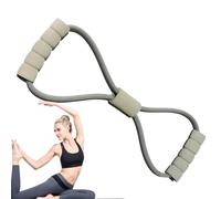 Figure 8 Bande De Résistance - Mousse De Tube en Caoutchouc 12x40 Cm Étendu À 1,7 M | Rope Élastique d'exercice D'épaule | Groupe d'exercice Durable pour L'entraînement en Fitness Yoga Et Les Séances