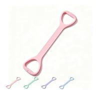 Figure 8 Bande de résistance | Silicone Elastic Tension Band with Handles, Portable Exercise Rope for Home Yoga, Sports, Arm, Shoulder, Back, Chest, Leg & Ankle Workouts, High Rebound & Durable