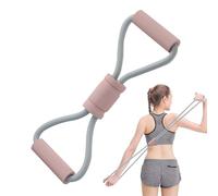 Figure 8 Bandes de résistance - bandes d'exercice sans glissement pour l'entraînement en force, la construction musculaire avec la fonction de tonification et de poignées, l'équipement de fitness pour