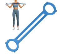 Figure 8 Exerciser Bands, Elastic Arm Exerciser, 15.7 inch Handle Tension Training Tool, Upper Body Workout Cord, Portable Accessory for Yoga Pilates Stretching Fitness Gym Home Travel Office Dorm