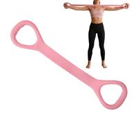 Figure 8 Resistance Band - 20LB Non-Slip Elastic Silicone Stretcher | Arm Resistance Bands for Women with Durable Design for Strength Training, Bodyweight Exercises, Home Gym, Pilates, Yoga, Garage