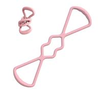 Figure 8 Resistance Band, Arm Exercise Bands, Non Slip Yoga Tension Rope, Comfortable Foam Handles, Excellent for Pilates, Home Workouts, Dorm Use, Women’s Fitness, and Daily Stretching