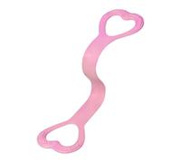 Figure 8 Resistance Band - Non-Slip Ergonomic High Elasticity Training Rope, Back Training Elastic Tension Band for Yoga, Pilates, Gym, Office, Home, Travel, and Full Body Exercise