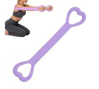 Figure 8 Resistance Band, Portable Training Rope, 5.13x3.54 inches Elastic Gear Grip, Non-Slip Exercise Tool with Balance, Modern Fitness Accessory with Style Finish, Home Accessories for Pilates Gym