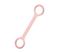 Figure 8 Resistance Bands for Women - Silicone Stretch Strap | 15 Lbs Resistance Bands with Handles for Home Gym Fitness Exercise Yoga Training Arm Shoulder Back