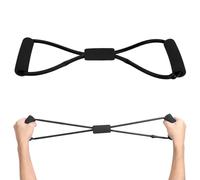 Figure 8-Shape Bande De Résistance, Muscle Training Fitness Expander Sangle De Fitness Extensible Yoga, Gymnase, Sangle De Bande D'entraînement Extensible avec Poignées pour Le Corps du Ménage