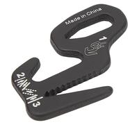 Figure 9 Mousqueton, 10PCS en Alliage d'aluminium Figure 9 Tendeur de Corde Ajustable Petit tendeur de Corde Durable Mécanisme de Serrage Pratique pour la Tente d'extérieur