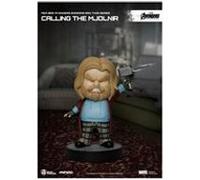 Figure Beast Kingdom Bro Thor Mjolnir Figure Avengers Endgame Marvel Mini Egg Attack G